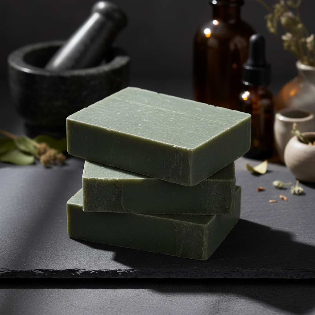 Stacked Bars — Pine Moss & Loofah
